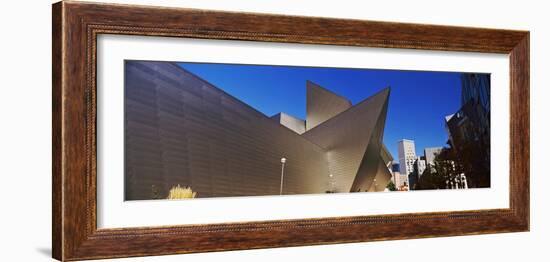 Art Museum in a City, Denver Art Museum, Frederic C. Hamilton Building, Denver, Colorado, USA-null-Framed Photographic Print