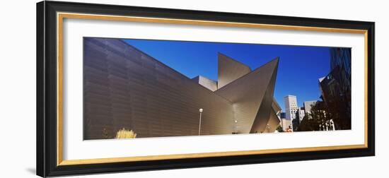 Art Museum in a City, Denver Art Museum, Frederic C. Hamilton Building, Denver, Colorado, USA-null-Framed Photographic Print