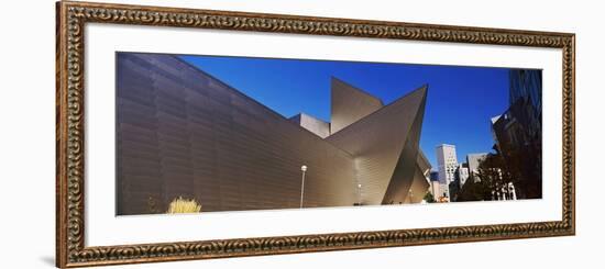 Art Museum in a City, Denver Art Museum, Frederic C. Hamilton Building, Denver, Colorado, USA-null-Framed Photographic Print