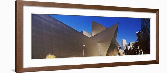 Art Museum in a City, Denver Art Museum, Frederic C. Hamilton Building, Denver, Colorado, USA-null-Framed Photographic Print