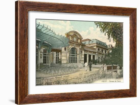 Art Nouveau Facade in Vichy, France-null-Framed Art Print