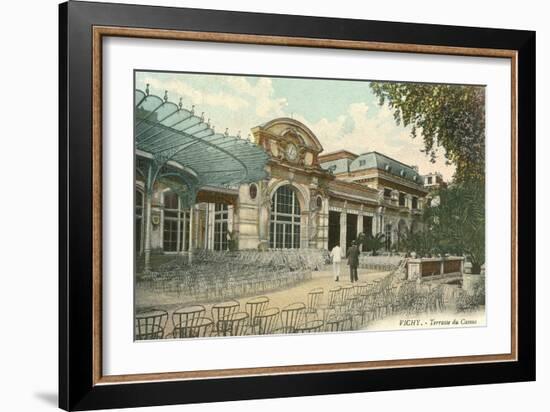 Art Nouveau Facade in Vichy, France-null-Framed Art Print