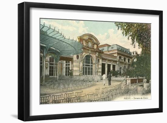 Art Nouveau Facade in Vichy, France-null-Framed Art Print