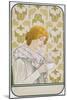 Art Nouveau Poster Advertising Hot Chocolate-null-Mounted Giclee Print