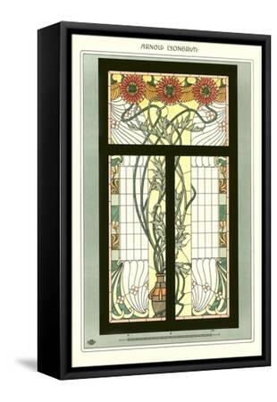 Art Nouveau Stained Glass' Art Print | Art.com