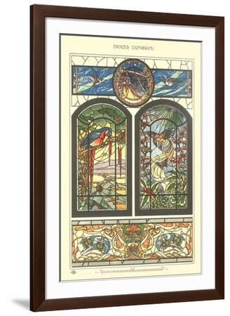Art Nouveau Stained Glass Lampアルフォンスミュシャ art-nouveau-stained-glass_u-l-