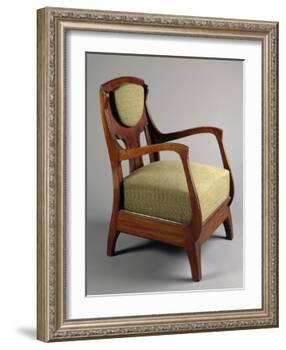 Art Nouveau Style Armchair, 1920-Eugenio Quarti-Framed Giclee Print