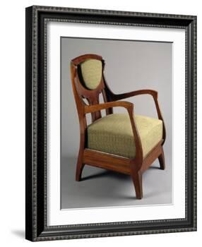 Art Nouveau Style Armchair, 1920-Eugenio Quarti-Framed Giclee Print