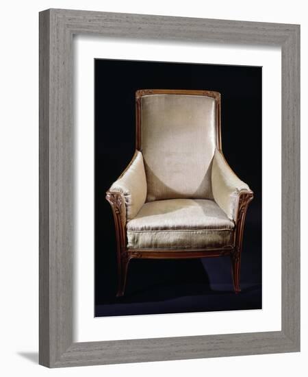 Art Nouveau Style Armchair, Ca 1900-Louis Majorelle-Framed Giclee Print