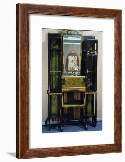 Art Nouveau Style Cabinet, Ca 1900-Eugenio Quarti-Framed Giclee Print