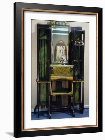 Art Nouveau Style Cabinet, Ca 1900-Eugenio Quarti-Framed Giclee Print