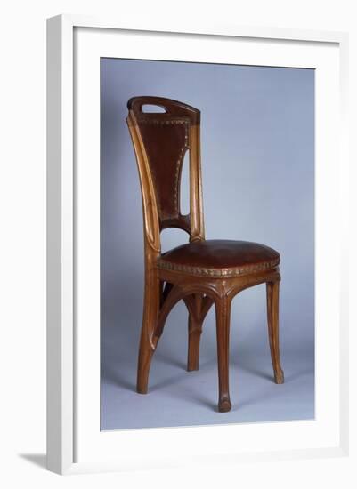 Art Nouveau Style Chair, 1900-Eugene Vallin-Framed Giclee Print