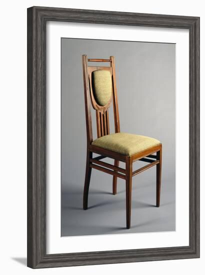 Art Nouveau Style Chair, 1920-Eugenio Quarti-Framed Giclee Print