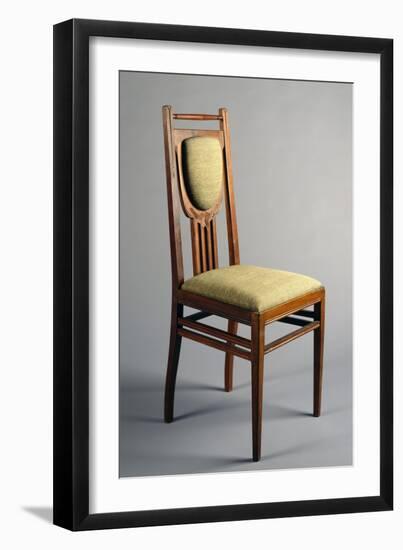 Art Nouveau Style Chair, 1920-Eugenio Quarti-Framed Giclee Print