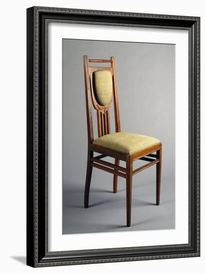 Art Nouveau Style Chair, 1920-Eugenio Quarti-Framed Giclee Print