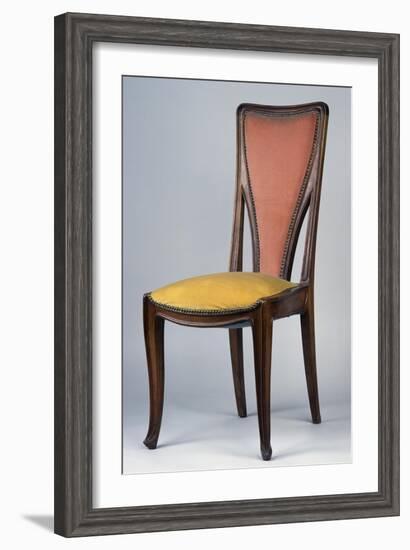 Art Nouveau Style Chair, Ca 1902-Louis Majorelle-Framed Giclee Print