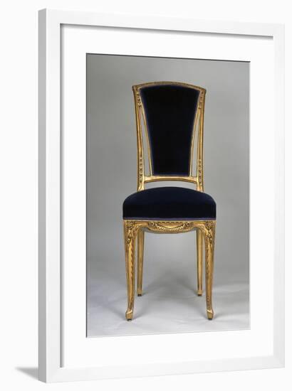 Art Nouveau Style Chair, Part of Living Room Set, Ca 1910-Louis Majorelle-Framed Giclee Print