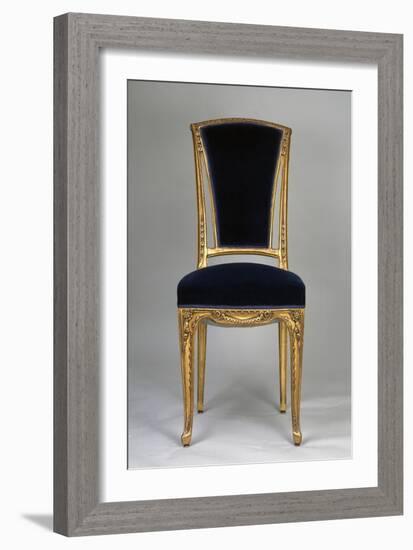 Art Nouveau Style Chair, Part of Living Room Set, Ca 1910-Louis Majorelle-Framed Giclee Print