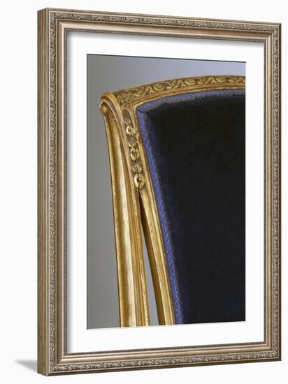 Art Nouveau Style Chair, Part of Living Room Set, Ca 1910-Louis Majorelle-Framed Giclee Print