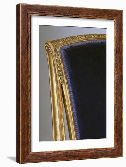 Art Nouveau Style Chair, Part of Living Room Set, Ca 1910-Louis Majorelle-Framed Giclee Print