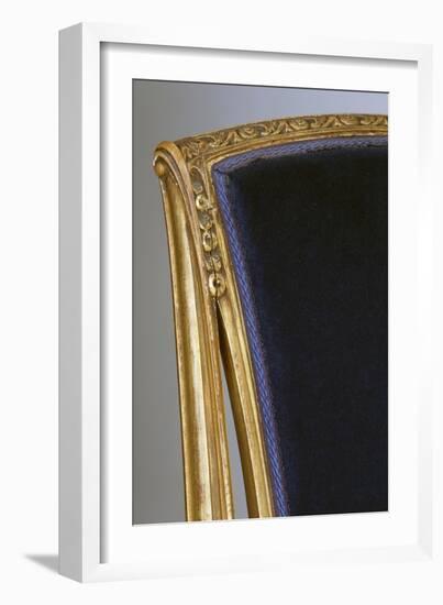 Art Nouveau Style Chair, Part of Living Room Set, Ca 1910-Louis Majorelle-Framed Giclee Print