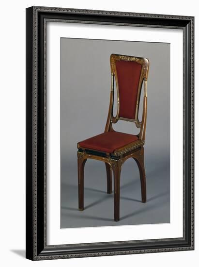 Art Nouveau Style Chair-Eugenio Quarti-Framed Giclee Print