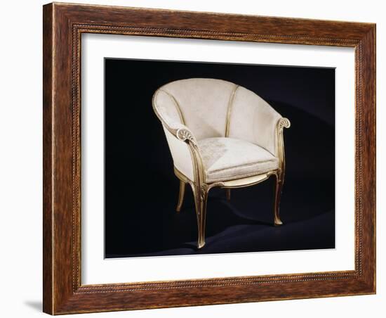 Art Nouveau Style Fougeres Armchair-Louis Majorelle-Framed Giclee Print