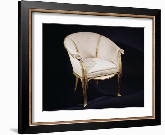 Art Nouveau Style Fougeres Armchair-Louis Majorelle-Framed Giclee Print