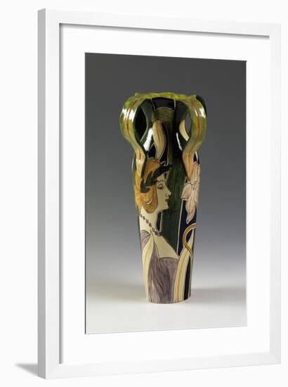 Art Nouveau Style Vase, 1905-1910-null-Framed Giclee Print