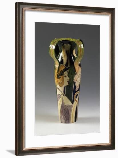 Art Nouveau Style Vase, 1905-1910-null-Framed Giclee Print