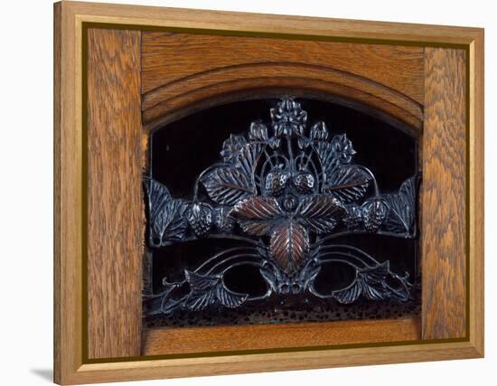 Art Nouveau Style Welsh Dresser, Part of Dining Room Set, 1905-1908-Henri Bellery-desfontaines-Framed Premier Image Canvas