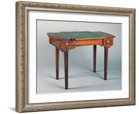 Art Nouveau Style Writing Desk, 1920-Eugenio Quarti-Framed Giclee Print