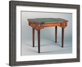 Art Nouveau Style Writing Desk, 1920-Eugenio Quarti-Framed Giclee Print