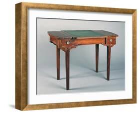 Art Nouveau Style Writing Desk, 1920-Eugenio Quarti-Framed Giclee Print