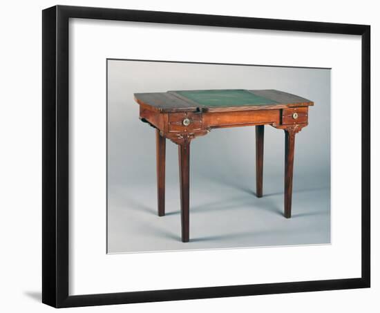 Art Nouveau Style Writing Desk, 1920-Eugenio Quarti-Framed Giclee Print