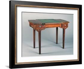 Art Nouveau Style Writing Desk, 1920-Eugenio Quarti-Framed Giclee Print