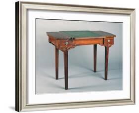Art Nouveau Style Writing Desk, 1920-Eugenio Quarti-Framed Giclee Print