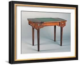 Art Nouveau Style Writing Desk, 1920-Eugenio Quarti-Framed Giclee Print