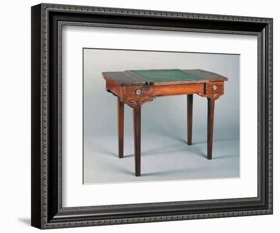 Art Nouveau Style Writing Desk, 1920-Eugenio Quarti-Framed Giclee Print