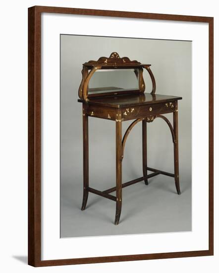 Art Nouveau Style Writing Desk, Ca 1900-Carlo Zen-Framed Giclee Print