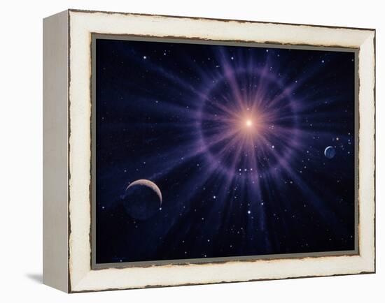 Art of Betelgeuse As Supernova-Joe Tucciarone-Framed Premier Image Canvas