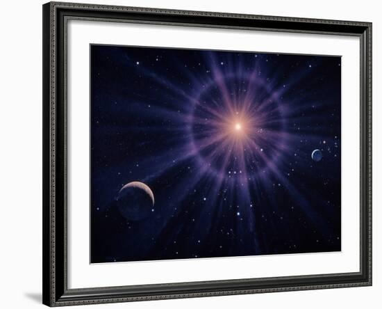 Art of Betelgeuse As Supernova-Joe Tucciarone-Framed Photographic Print