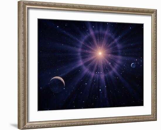 Art of Betelgeuse As Supernova-Joe Tucciarone-Framed Photographic Print