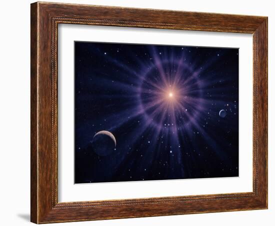 Art of Betelgeuse As Supernova-Joe Tucciarone-Framed Photographic Print