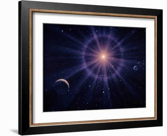 Art of Betelgeuse As Supernova-Joe Tucciarone-Framed Photographic Print