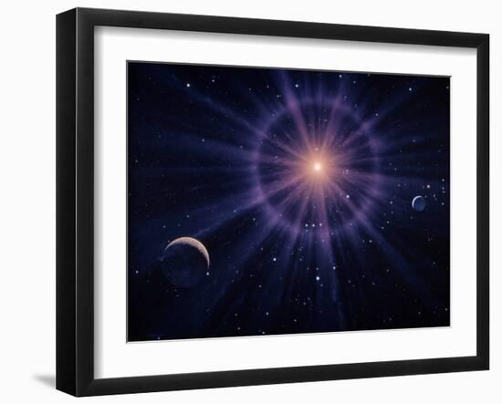 Art of Betelgeuse As Supernova-Joe Tucciarone-Framed Photographic Print