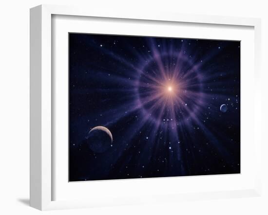 Art of Betelgeuse As Supernova-Joe Tucciarone-Framed Photographic Print