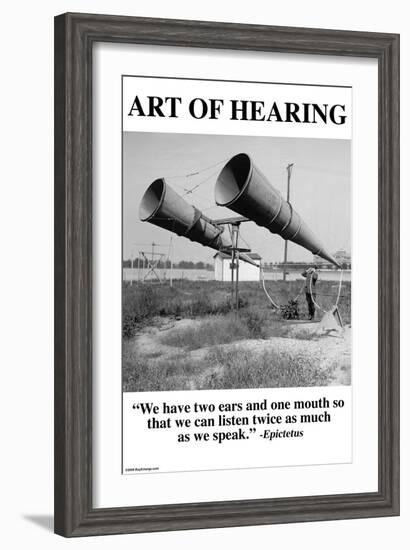 Art of Hearing-Wilbur Pierce-Framed Art Print