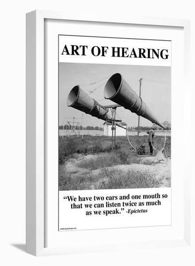 Art of Hearing-Wilbur Pierce-Framed Art Print