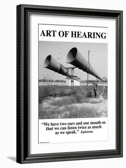 Art of Hearing-Wilbur Pierce-Framed Art Print